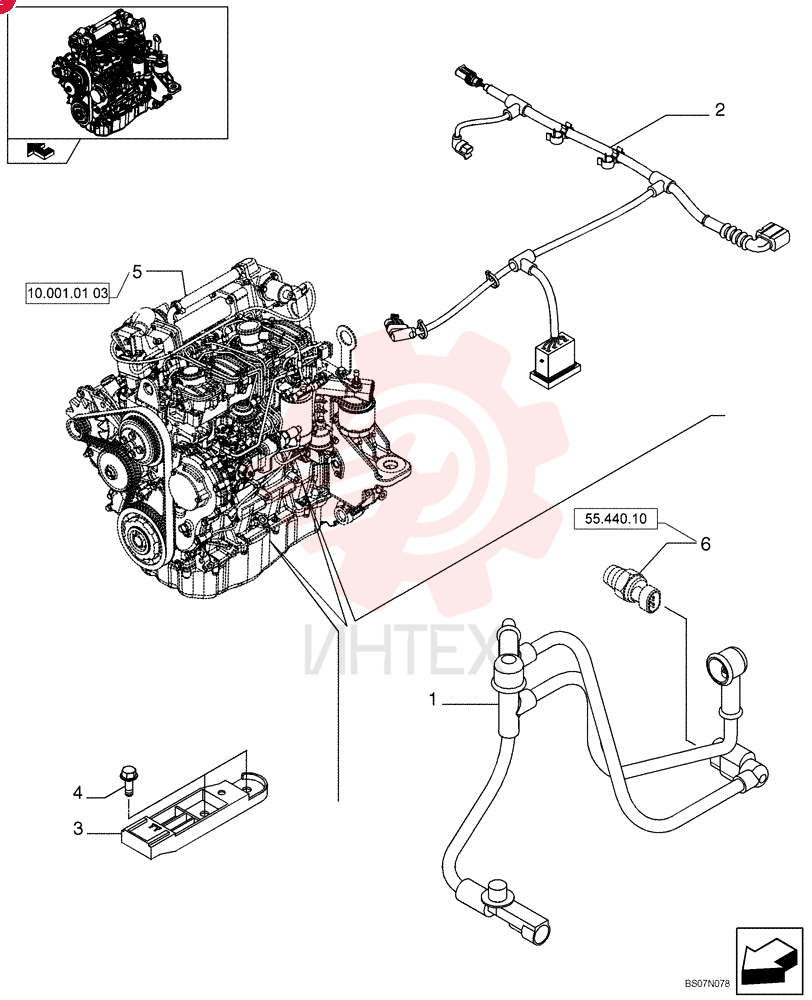 WIRE HARNESS 504264648