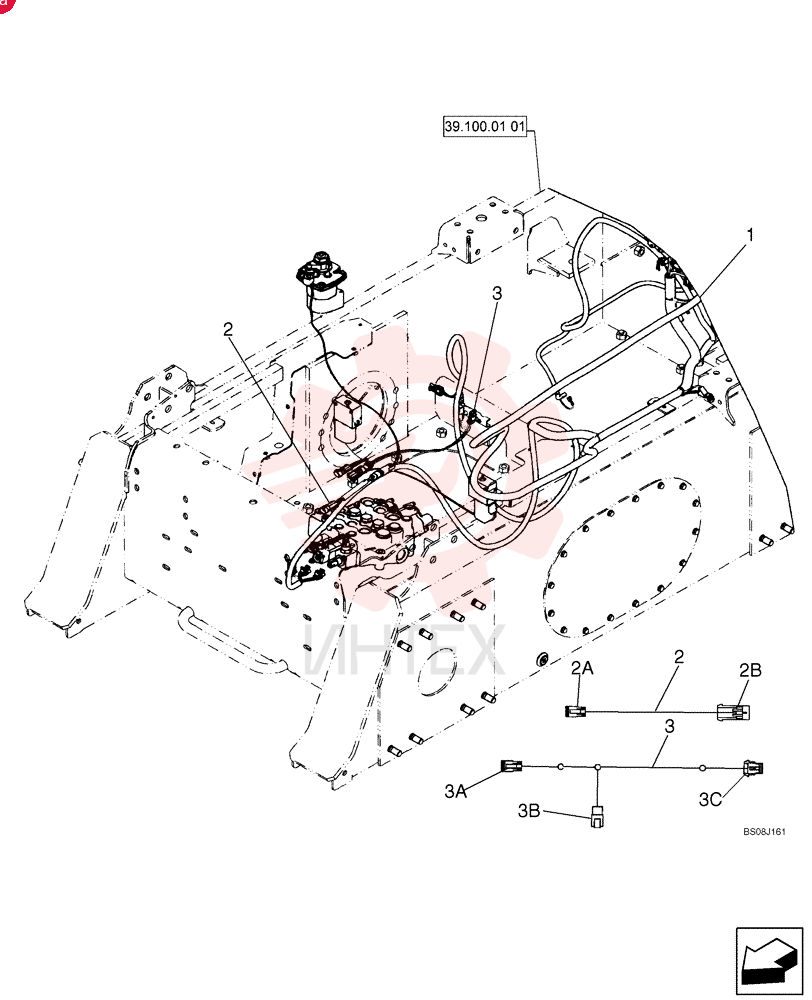 WIRE HARNESS 87527219
