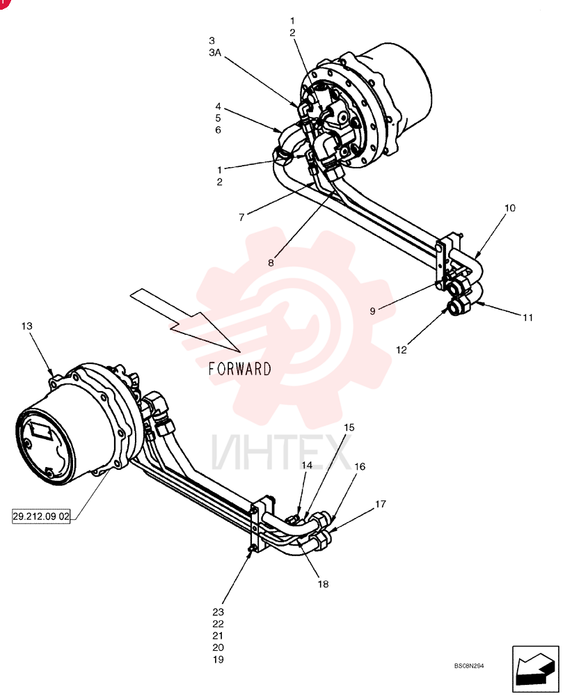 90 ELBOW,9/16" - 18 JIC x 9/16" - 18 ORB