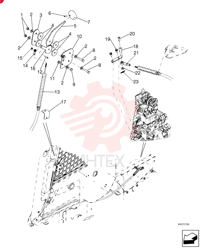 LOCK NUT,Prev Torque, 5/16" - 24, Type Non-Directional
