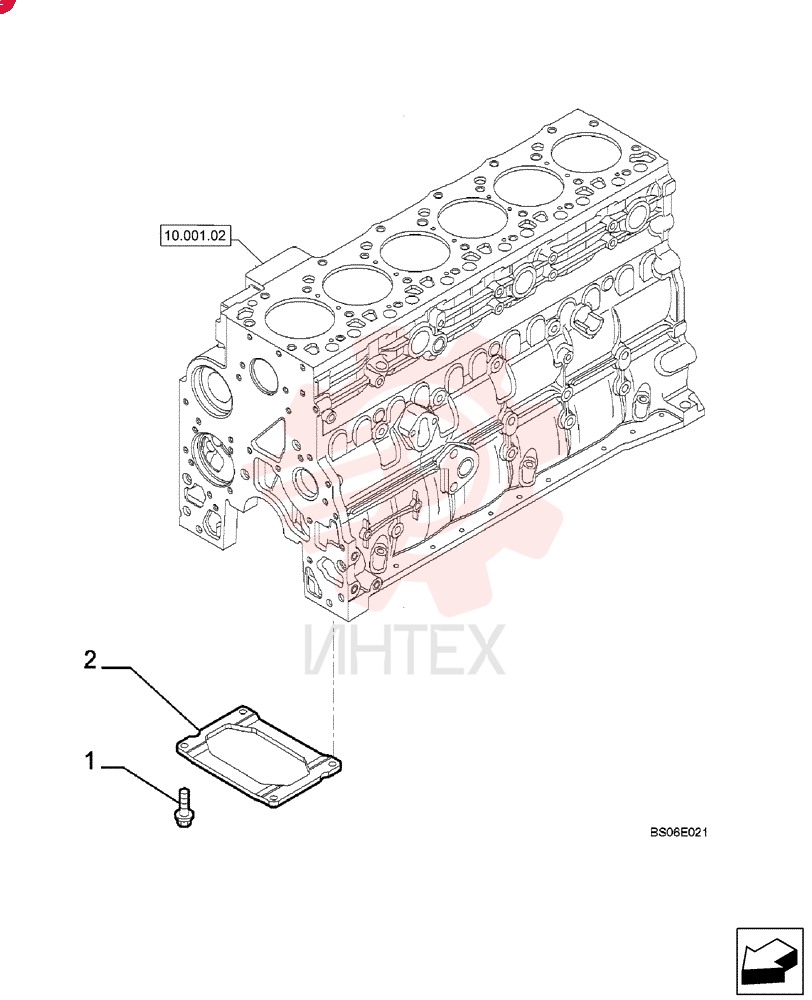 SCREW,Hex Flg, M10 x 1.5 x 25