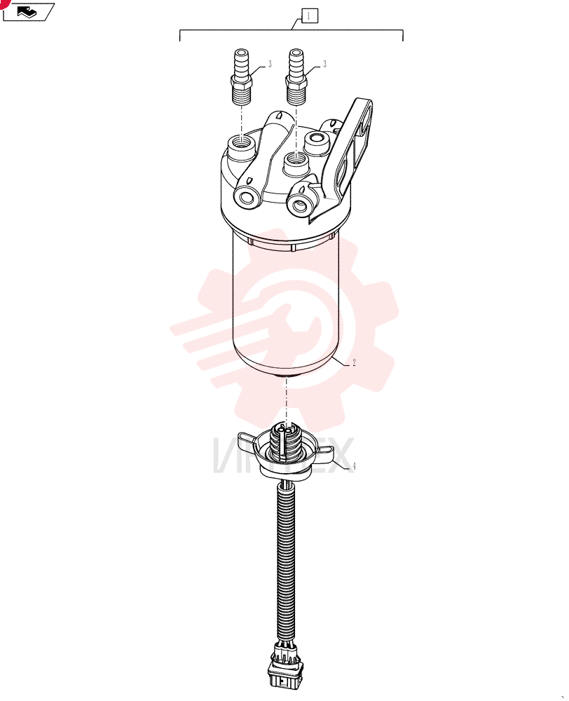 FUEL FILTER 84553984