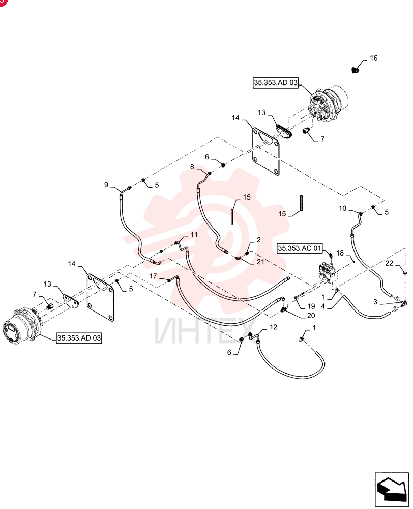 HOSE CLAMP,12.7mm - 23.1mm, Worm 13021 (4)
