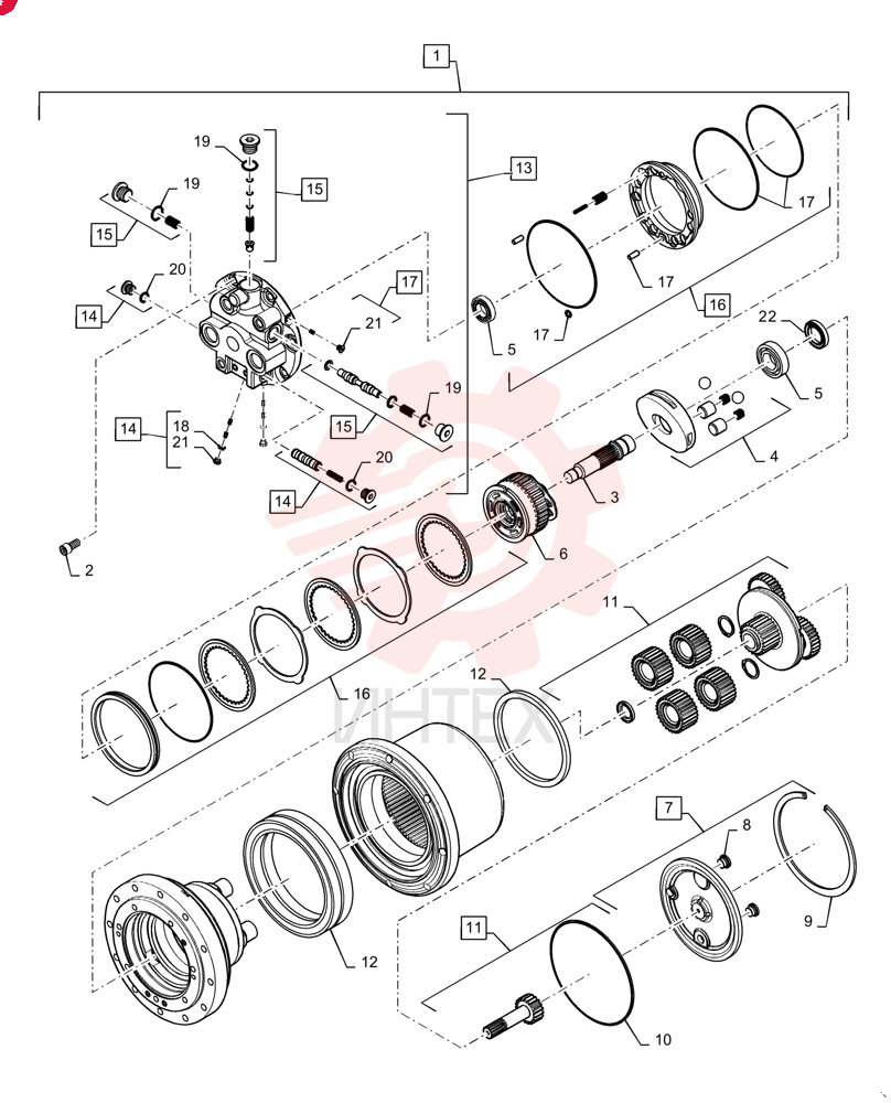 MOTOR-PUMP,50.9 CC
