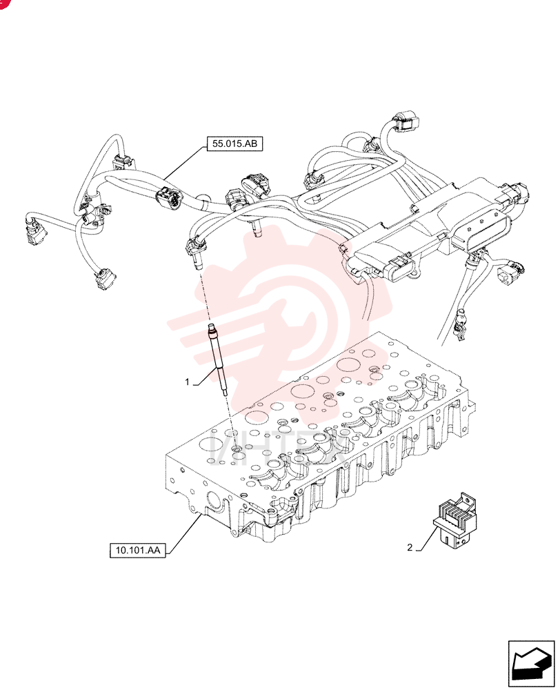 HEATER PLUG 504378947