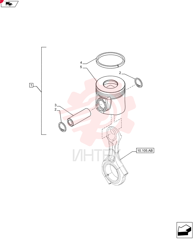 PISTON ASSY 8097861