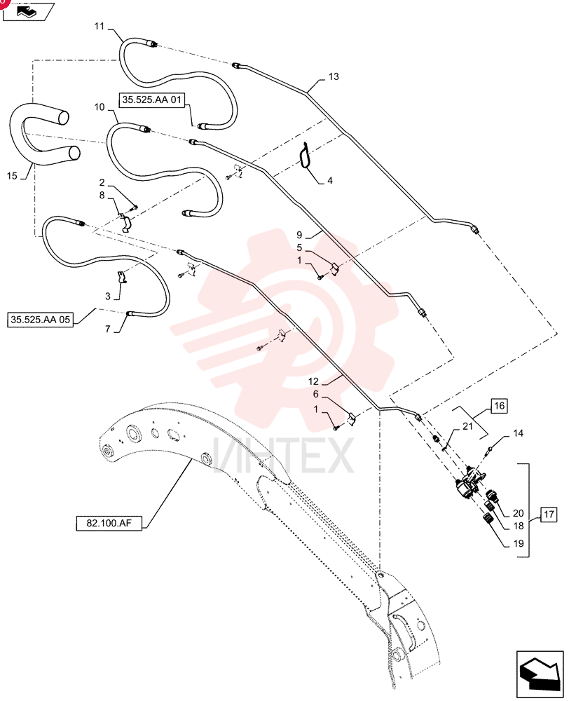 SELF-TAP SCREW,HWH, 3/8"-16 x 1" 280476 (1)