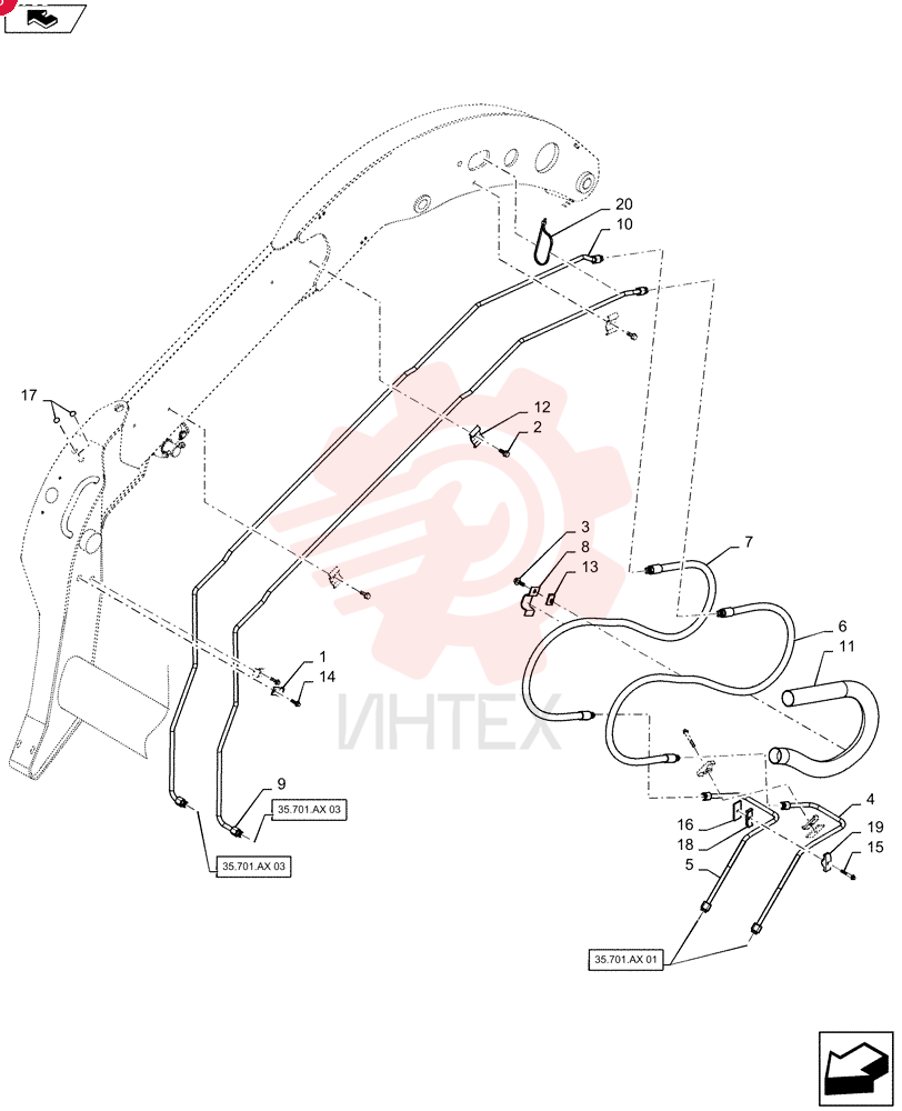 CLIP,12.7mm ID, 8.73mm Bolt Hole, J Type