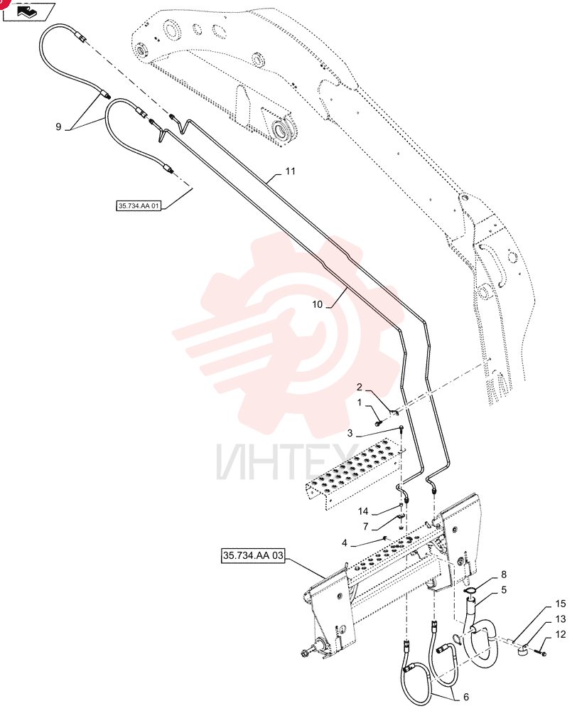 SELF-TAP SCREW,HWH, 3/8"-16 x 1"
