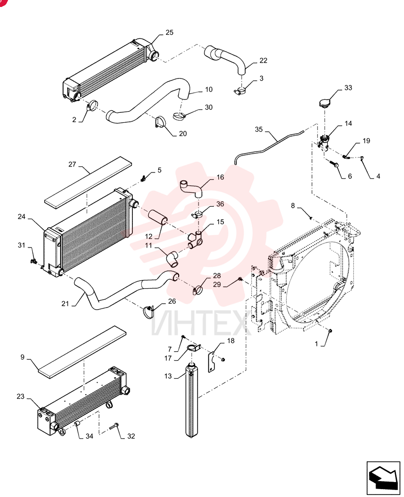 FLANGE NUT,Hex, M10 x 1.5