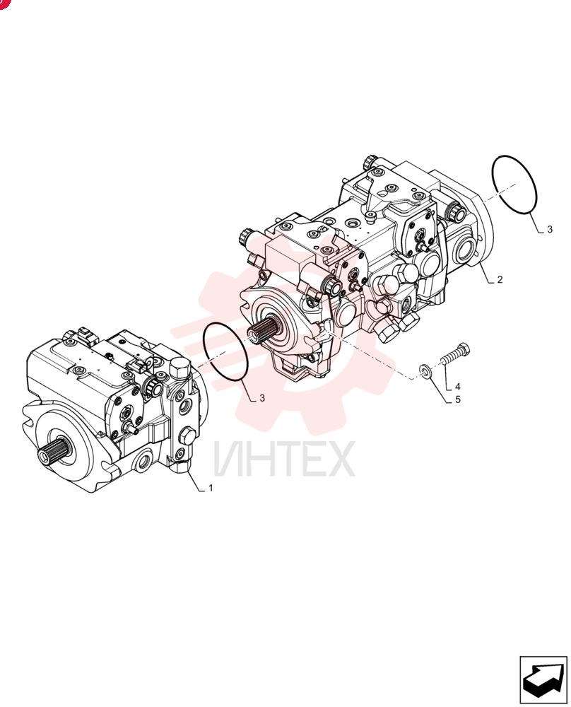 HYDRAULIC PUMP,63 CC