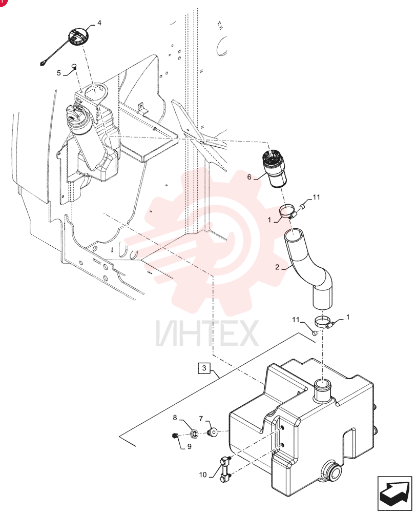 HOSE CLAMP,2.06" - 3", Worm