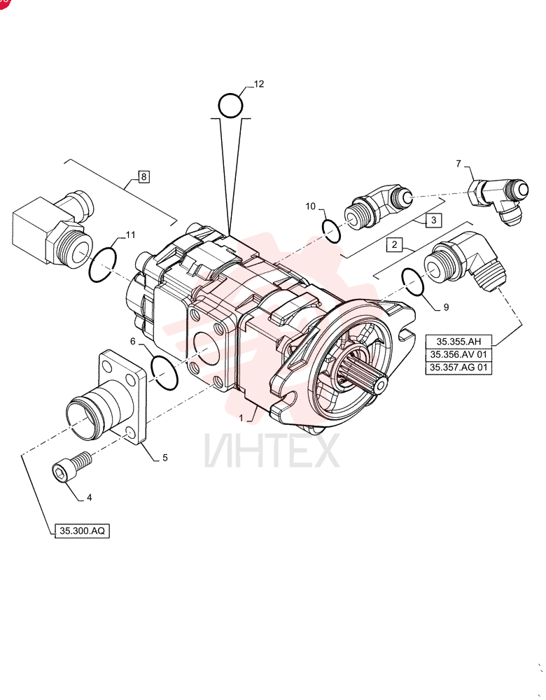 PUMP,36.6 CC 84572271