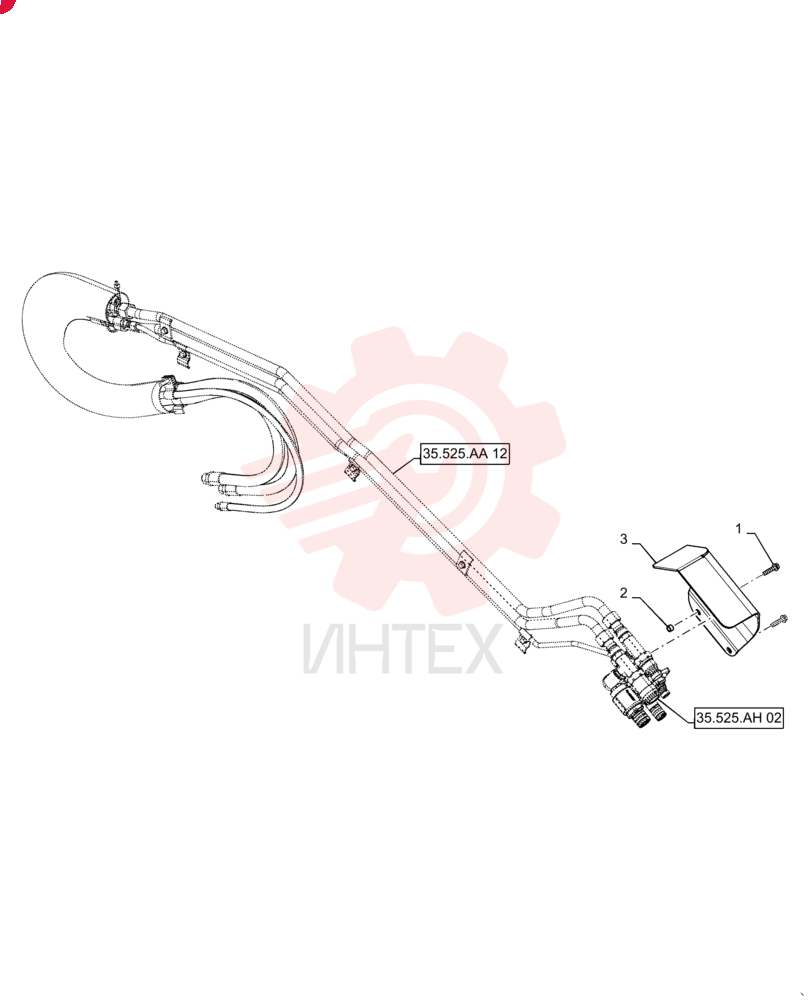 SELF-TAP SCREW,HWH, 3/8" - 16 x 1-3/4"
