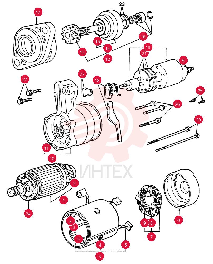 STARTER MOTOR