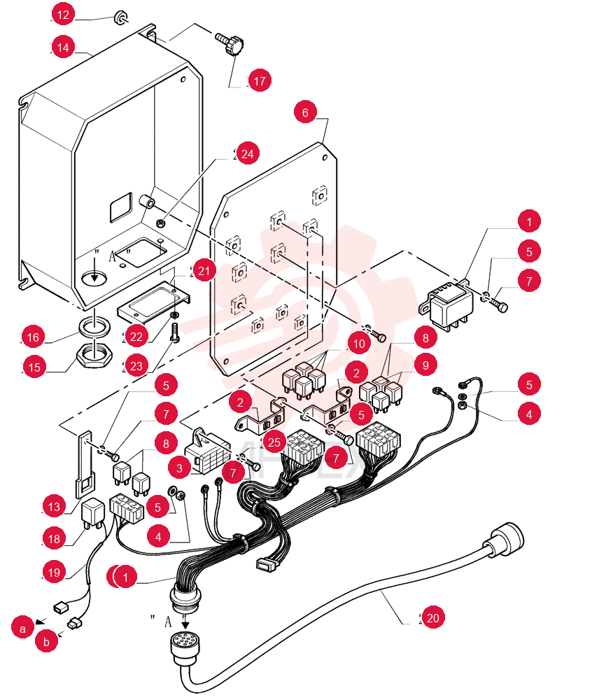 RELAY,24V, 90A