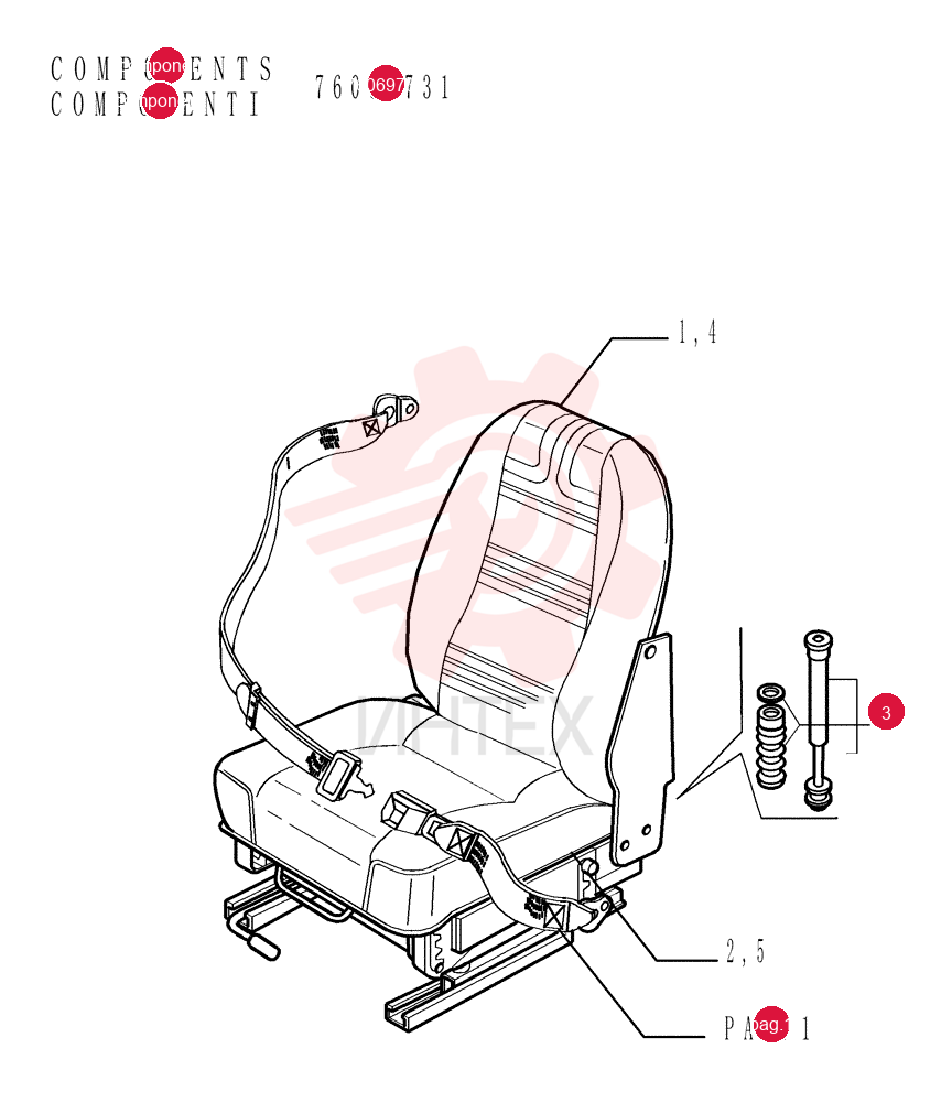 SEAT BACK