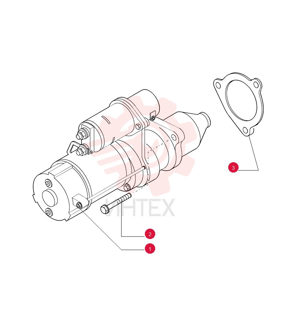 STARTER MOTOR 76193688