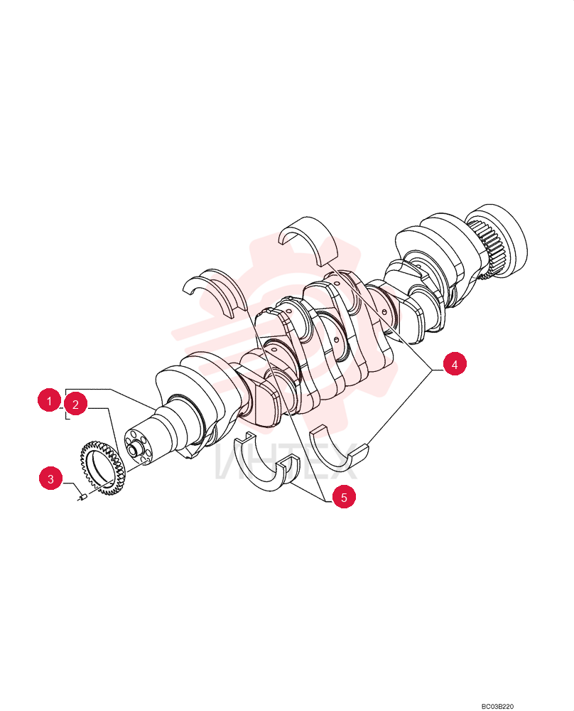 CRANKSHAFT 2852305