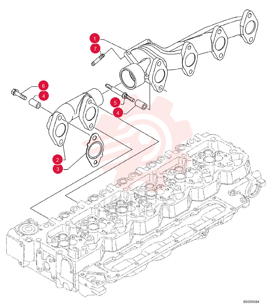 EXHAUST MANIFOLD 4896651