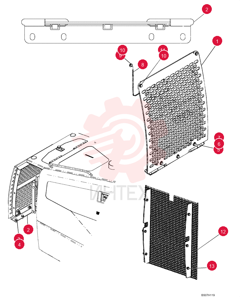 GRILLE 87691179