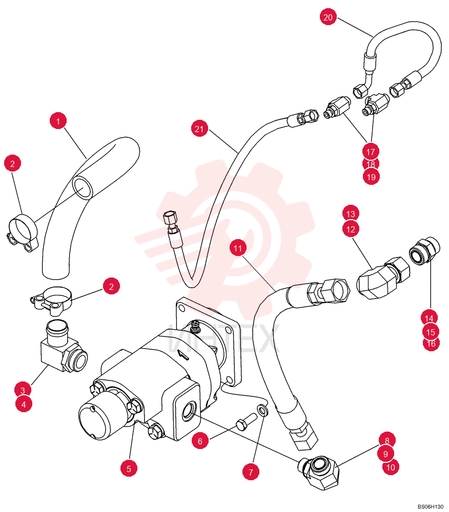 HOSE ASSY. 87567944