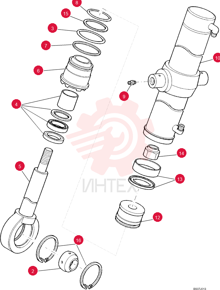 LIFT CYLINDER 87674696