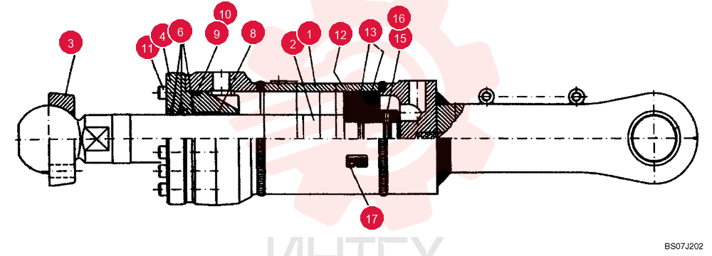 OPERATING CYLINDER 76089486