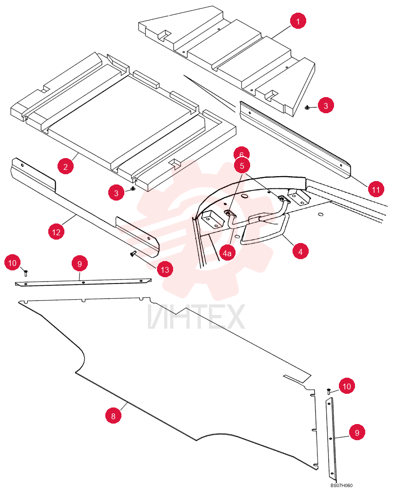 ROOF LINING 87437767