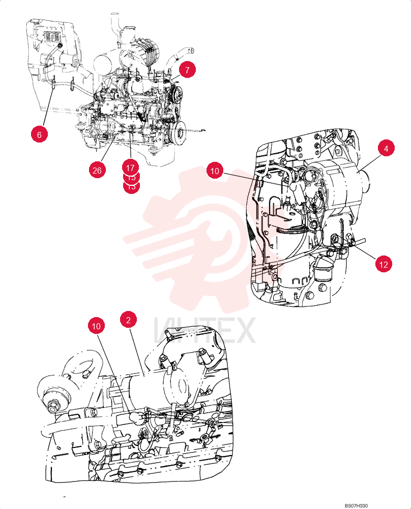 STARTING MOTOR 8605784 (2)