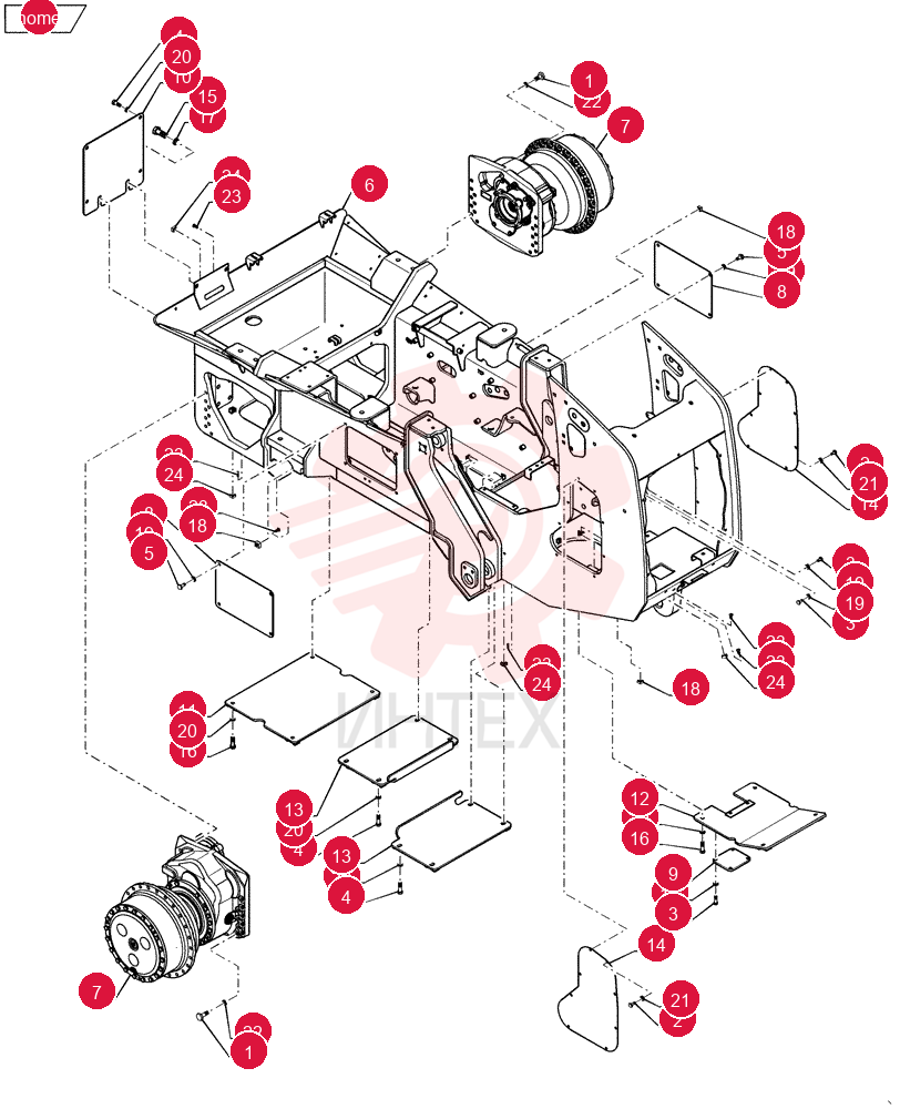 BOLT,Hex, Lock, M20 x 80, Cl 10.9