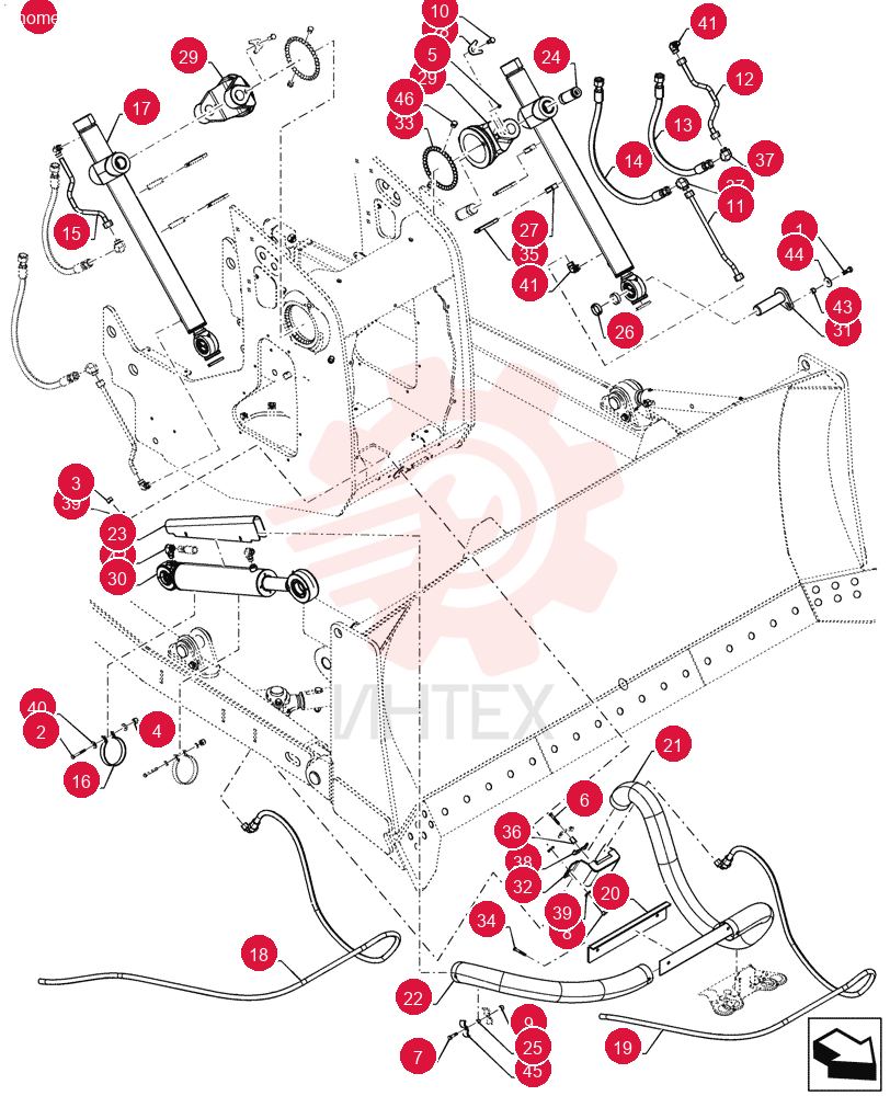 BOLT,Hex, M16 x 2 x 45mm, Cl 10.9, Full Thd