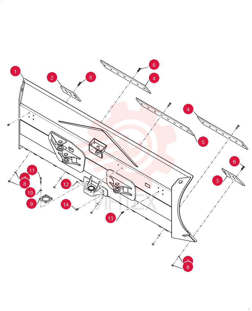 DOZER BLADE 47632759