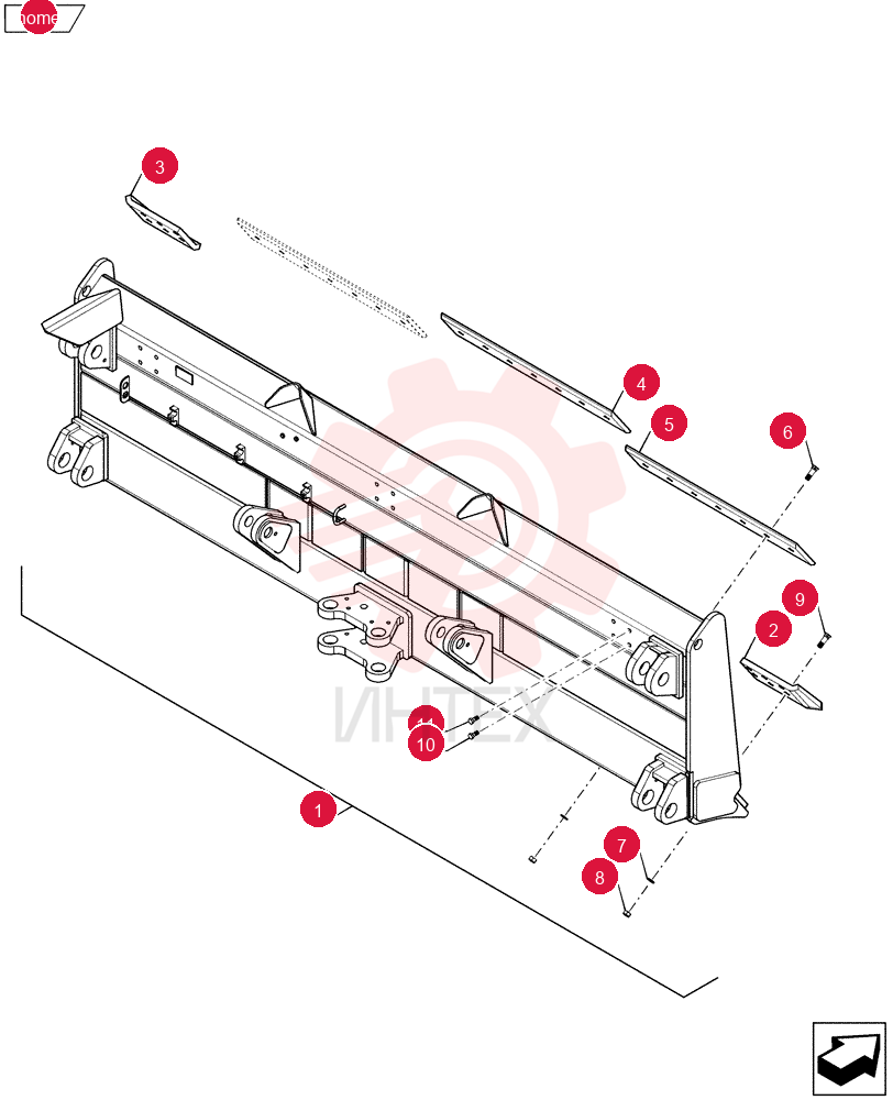 DOZER BLADE 47477486