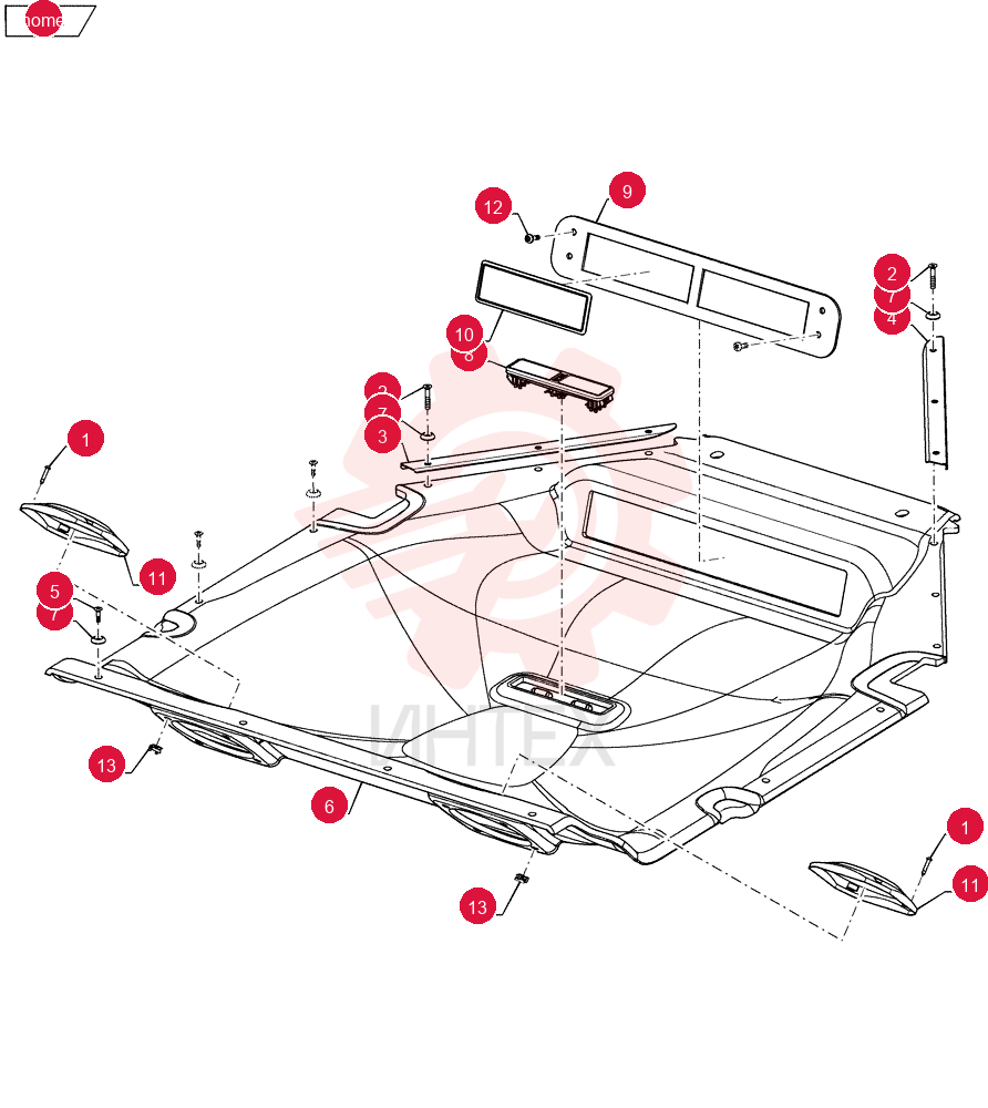 SELF-TAP SCREW,Pan Hd, M4.2 x 25