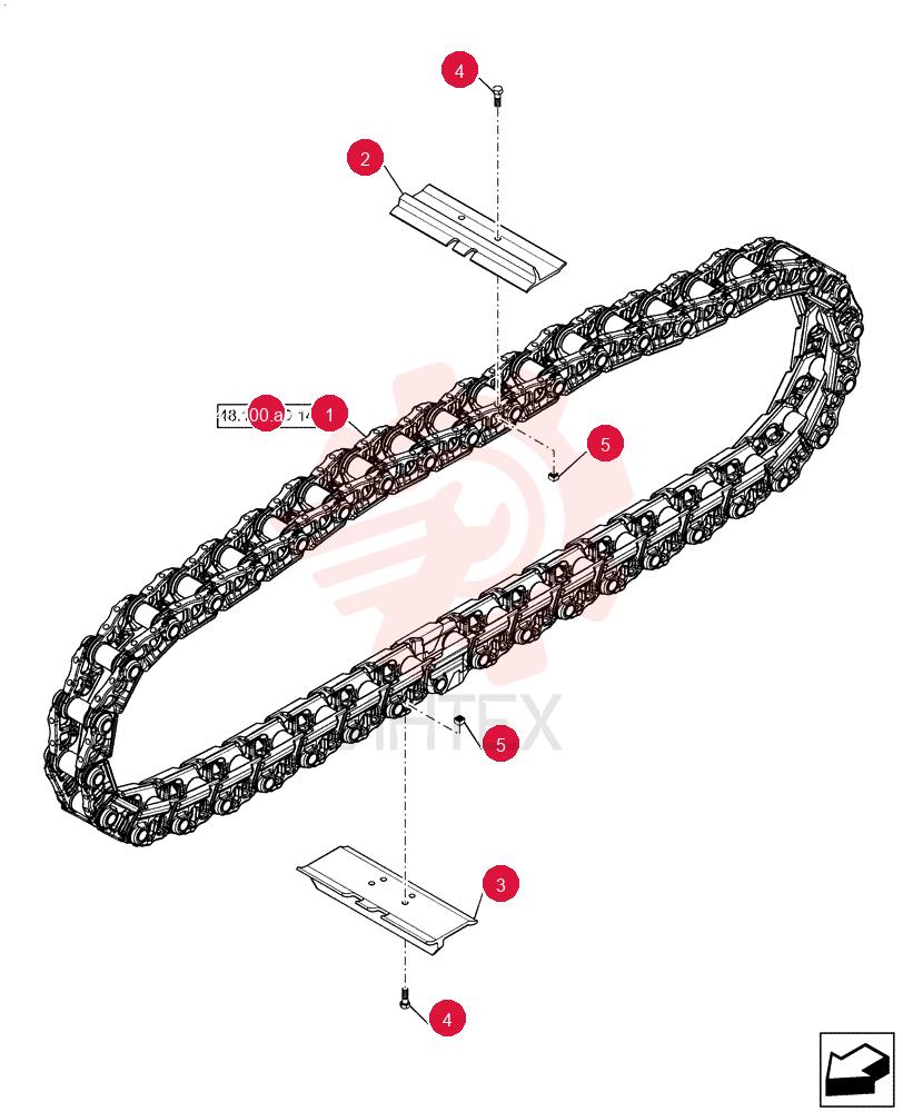 CHAIN (CE) 84318873 (2)