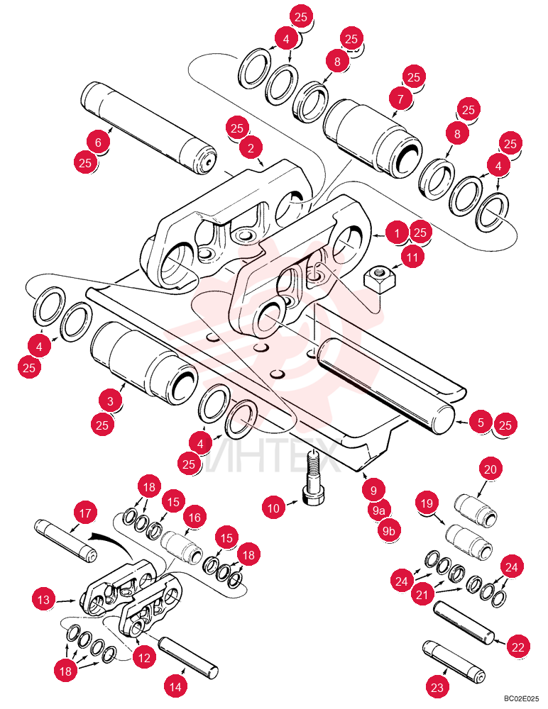 CRAWLER TRACK ASSY