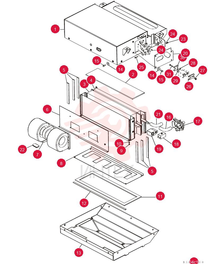 HEATER ASSY.