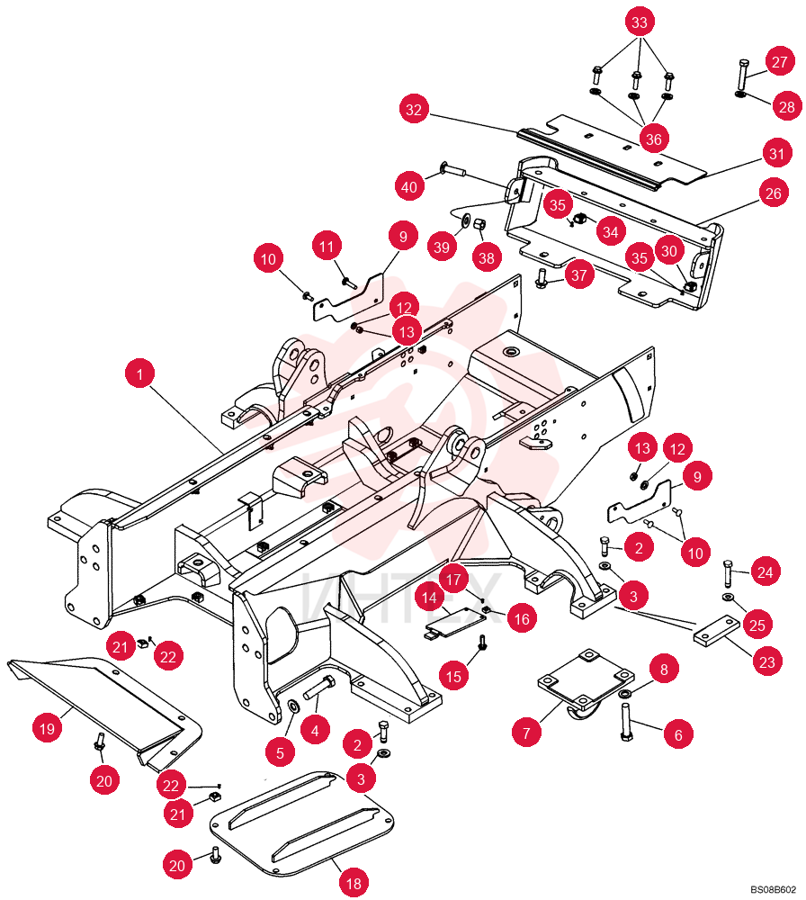 FRAME ASSY 87598808