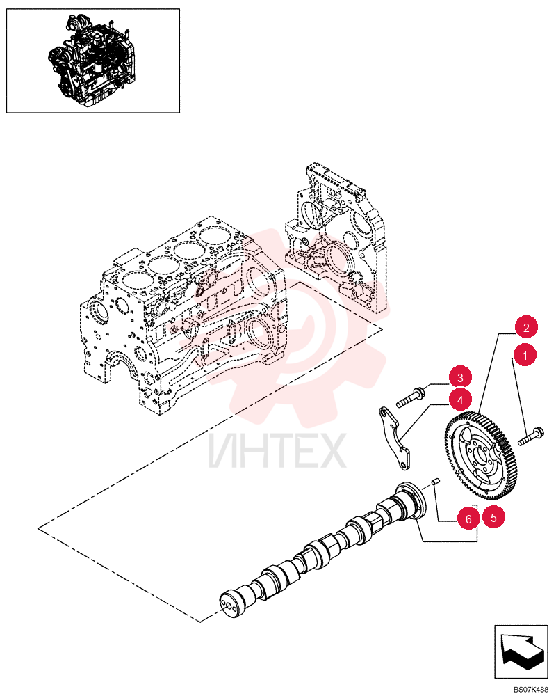 SCREW,Hex Flg, M8 x 1.25 x 25