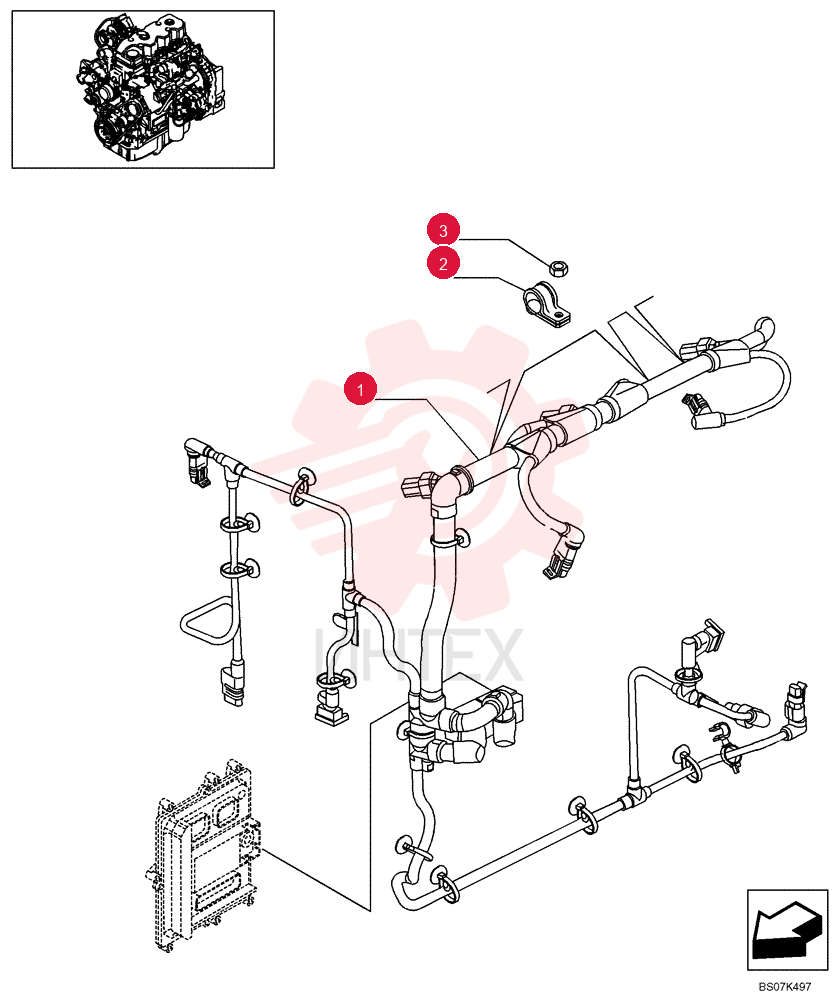 WIRE HARNESS 2855886
