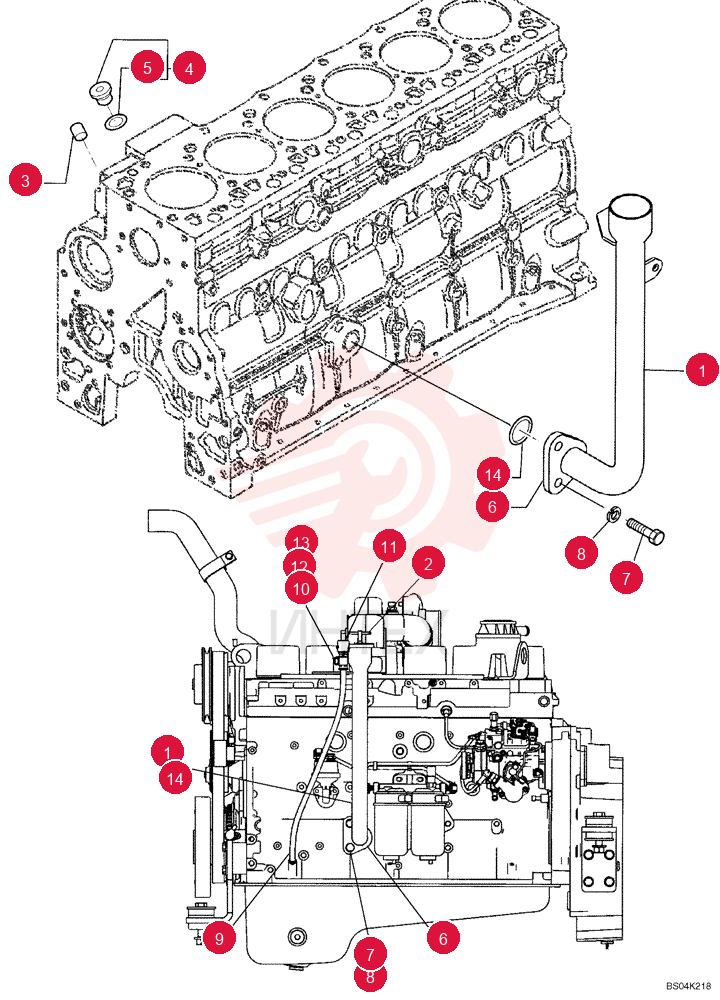 TUBE,407.5 mm L
