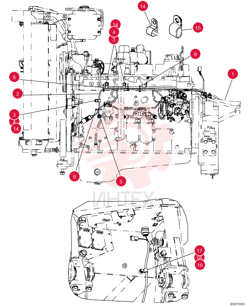 WIRE HARNESS 87589071 (2)