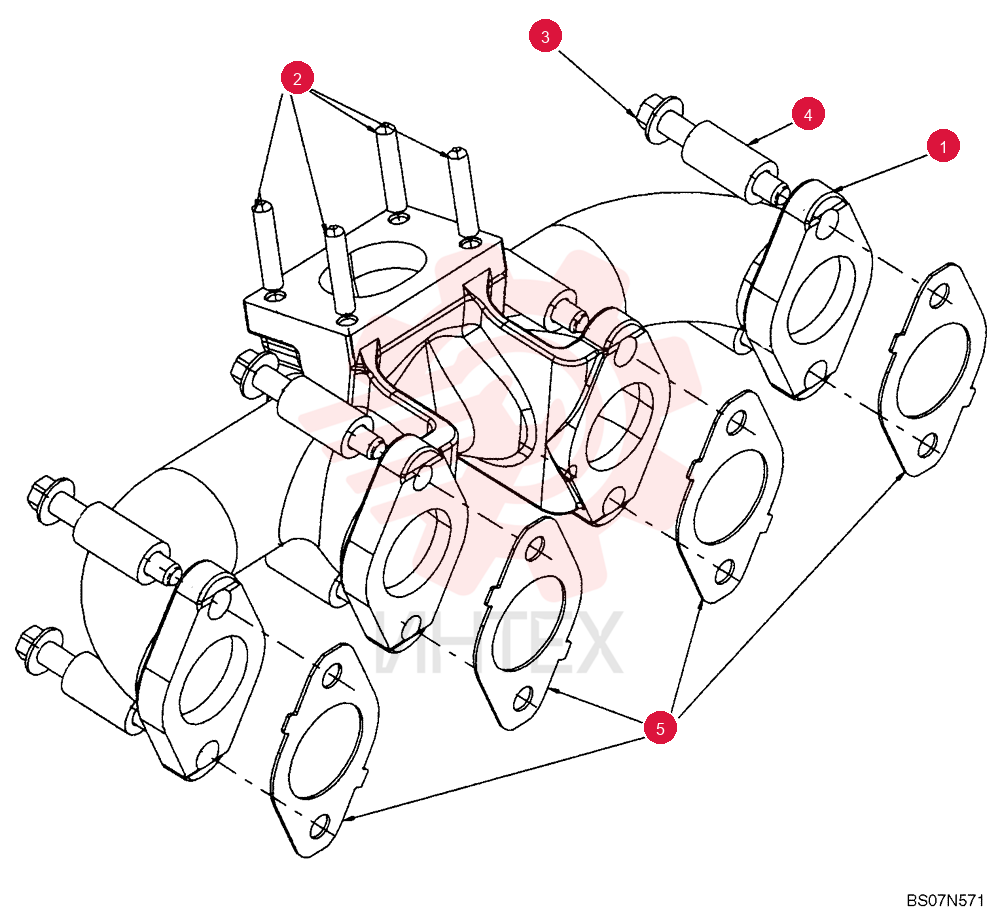 EXHAUST MANIFOLD 2831005
