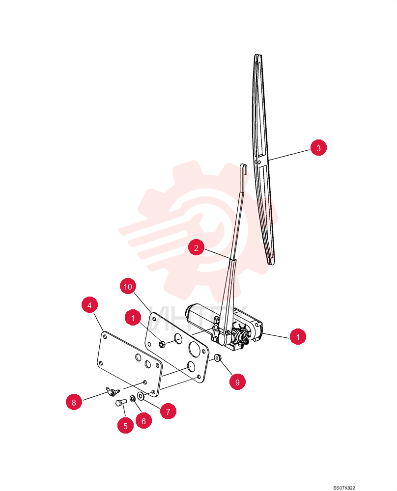 WIPER MOTOR