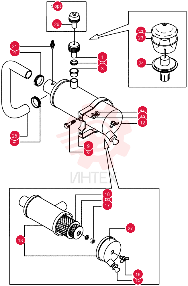 AIR PRE-CLEANER ASSY