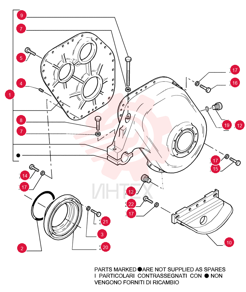 FINAL DRIVE HOUSING