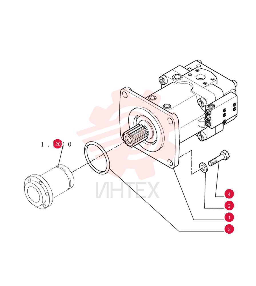 HYDRAULIC PUMP 76072082