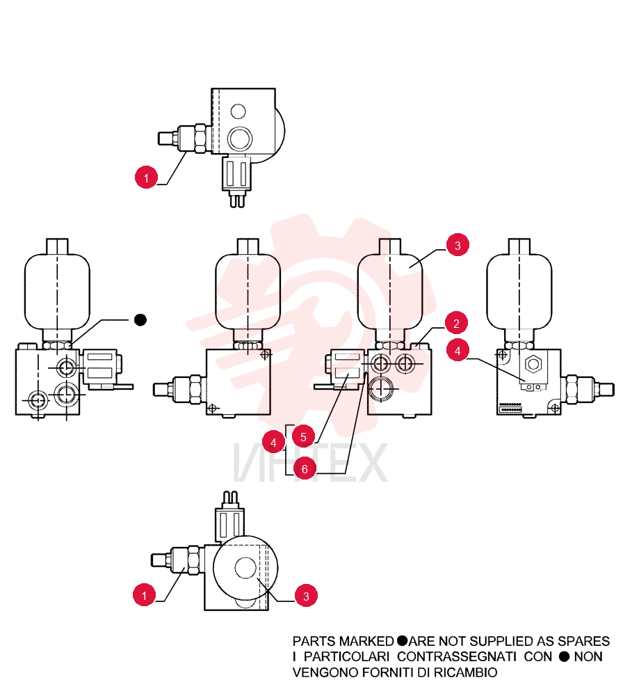 HYDRAULIC VALVE 76073286