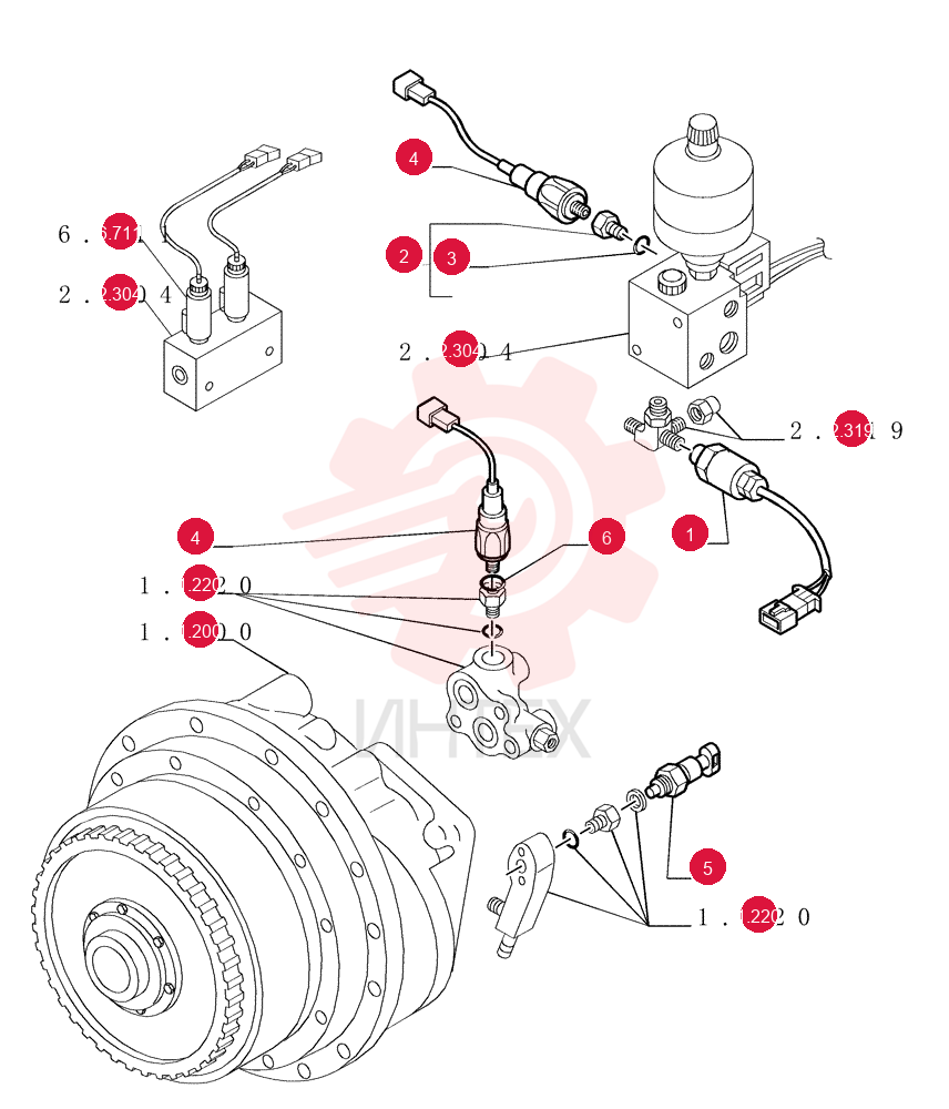 PRESSURE SWITCH 79102096
